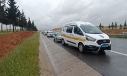 Gaziantep'te işçi servisi devrildi; 16 yaralı