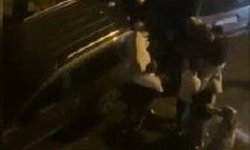 Gaziosmanpaşa'da binalarının önüne araç park edilmesini istemediler; sürücüyü darbettiler