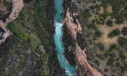Gezende Kanyonu hayran bırakıyor