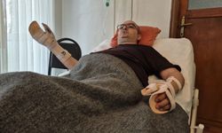 Göçük altında kalıp yatağa mahkum olan maden işçisinden fizik tedavisi için yardım talebi