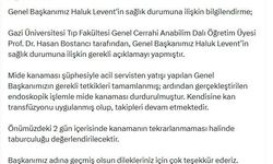 Haluk Levent taburcu edildi