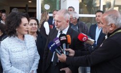 Hülya Koçyiğit KKTC'de söyleşiye katıldı