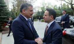 İçişleri Bakanı Çiftçi ile Adalet Bakanı Gürlek bir araya geldi