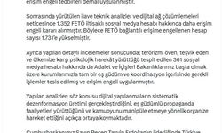 İletişim Başkanı Duran: FETÖ bağlantılı erişime engellenen hesap sayısı 1731'e yükseldi