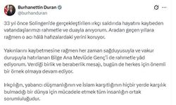 İletişim Başkanı Duran, Solingen faciasında yaşamını yitirenleri andı