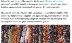 İletişim Başkanı Duran'dan 'Türk Mutfağı Haftası' mesajı