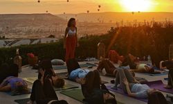 Kapadokya'da 3 gün sürecek yoga festivalinde geri sayım