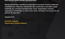 Kayserispor Başkanı Açıkalın: Kayserisporumuzun çok daha güçlü şekilde döneceğine inancımız tamdır