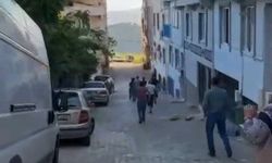 Kesilmek üzereyken kaçan boğa güçlükle yakalandı; o anlar kamerada