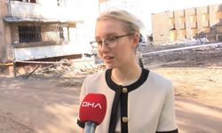 Kiev'de 24 kişinin hayatını kaybettiği binanın enkazı görüntülendi
