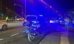 Kilis'te TIR ile motosiklet çarpıştı; 2 yaralı