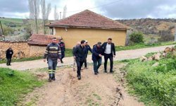 Kırıkkale'de sağanak sonrası toprak kayması; 9 yapı hasar gördü