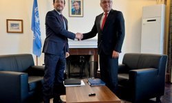 KKTC Cumhurbaşkanı Erhürman ile GKRY lideri Hristodulidis bir araya geldi