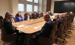 KKTC Cumhurbaşkanı Erhürman, RTÜK Başkanı Daniş ve beraberindeki heyeti kabul etti