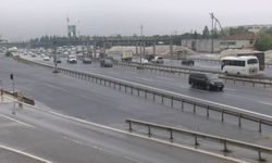 Kurban Bayramı tatili öncesi son iş gününde TEM'de trafik yoğunluğu