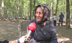 Kurban Bayramı'nda Belgrad Ormanı'na gelenler piknik yapıp mangal yaktı