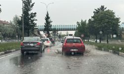 Kütahya'da sağanak yağış