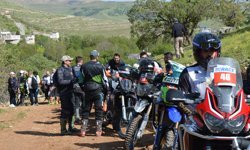 Mardin'de 'Sky Adventure' motosiklet yarışması heyecanı