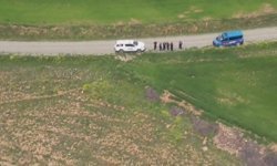 Merada kaybolan 30 koyun, dronla tespit edildi