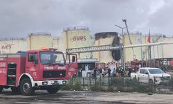 Mersin'de biyodizel üretim tesisinde yangın; 1 ölü (4)