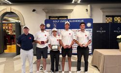 Milli golfçülerden Slovenya'da 1 altın, 1 gümüş madalya