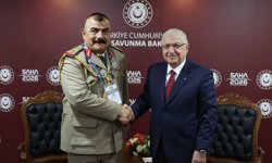 Millî Savunma Bakanı Yaşar Güler, Irak Genelkurmay Başkan Yardımcısı Korgeneral Harbiye ile görüştü