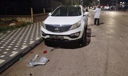 Motosiklet park halindeki cipe çarptı: 1 ölü, 1 yaralı