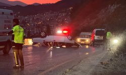 Muğla'da otomobil takla attı: 5 yaralı
