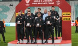 Muğlaspor penaltılarla 1'inci Lig'e yükseldi