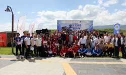 Murat Nehri'nde rafting şampiyonası sona erdi