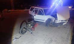 Niğde'de otomobil ile motosiklet çarpıştı; 1 ölü, 1 yaralı