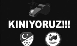 Orta hakemin yüzünden yumruklandığı maç tatil edildi; futbolcu gözaltına alındı (2)