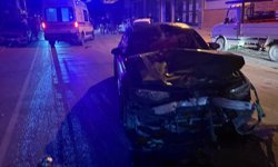 Otomobil ile çarpışan motosikletteki Hasan Emre de hayatını kaybetti