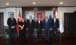 Sağlık-Sen'den Aile ve Sosyal Hizmetler Bakanı Göktaş'a ziyaret