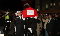 Şehit polis Koç için Van'da tören düzenlendi (2)