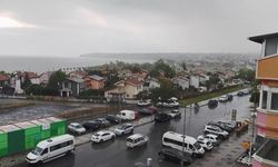 Silivri'de sağanak etkili oldu