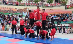 Şırnak'ta 107 metrelik bayrakla 19 Mayıs yürüyüşü / Ek fotoğraflar