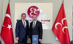 Stratex Yönetim Kurulu Başkanı Yeniçeri'den MHP Bakırköy İlçe Başkanı İnan'a ziyaret