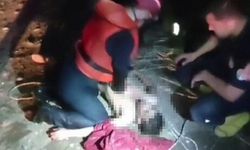 Sulama kanalına düşen genç, itfaiye görevlisinin kalp masajıyla hayata döndürüldü