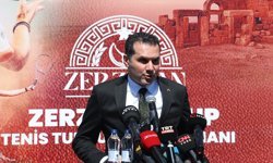 Tarihi Zerzevan Kalesi'nde, 2'nci Zerzevan Cup Tenis Turnuvası'nın lansmanı düzenlendi