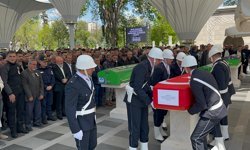 Terör saldırısında gazi olan polis memuru Kaya, son yolculuğuna uğurlandı