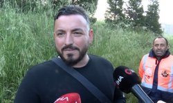 Tuzla TEM'de tur otobüsü alev alev yandı