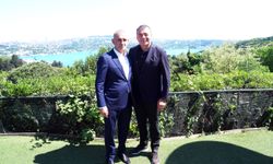 UEFA ve TFF heyetleri, Avrupa Ligi Finali öncesi İstanbul'da bir araya geldi