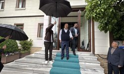 Vali Canbolat, Ankara'ya uğurlandı