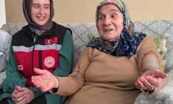 'Vefa' ziyaretiyle kapısı çalınan Mürvet nine: Devlet evimde, çok mutluyum