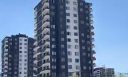 12'nci kattaki pencereye çıkan çocuk kamerada