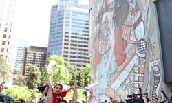 A Milli Futbol Takımı, Vancouver'da meşalelerle karşılandı