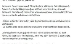 Adana merkezli 23 ilde 'yasa dışı bahis' operasyonları: 47 gözaltı