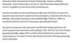 Akaryakıt sektörüne yönelik sahte fatura operasyonu; 10 şirkete kayyım atandı