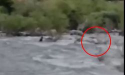 Akıntıya kapılıp kaybolan Vedat'ı arama çalışmaları 8'inci gününde; çayın yönü değiştirildi